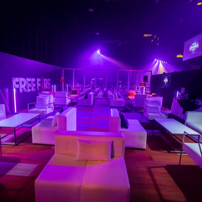 salas lounge en la copa america free fire 2020 para garena