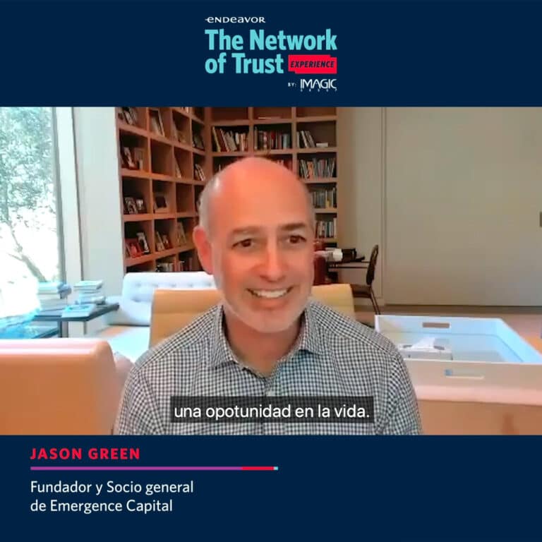 fundador de endeavor en evento digital