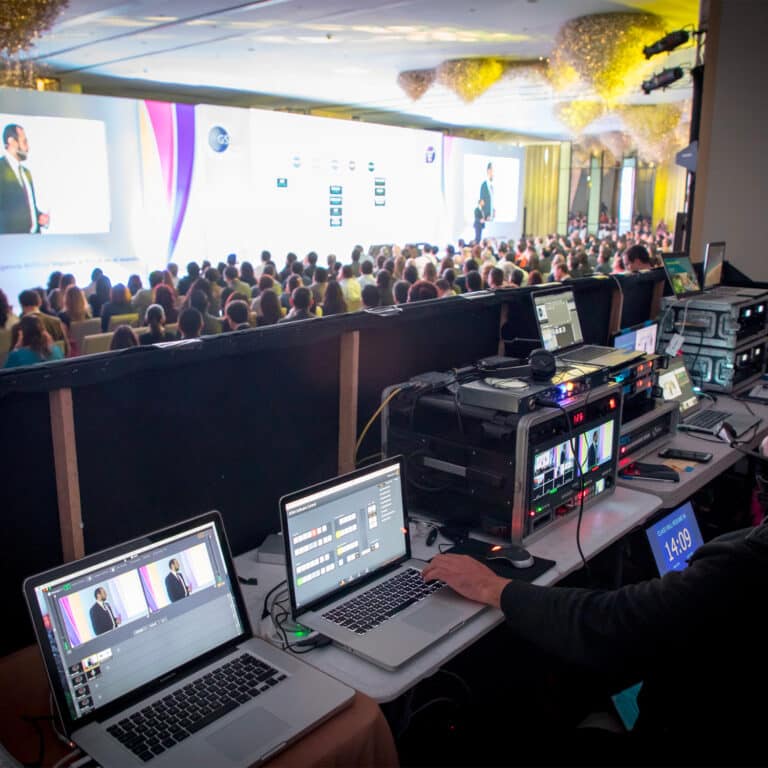 producción audiovisual del foro gs1 para gs1