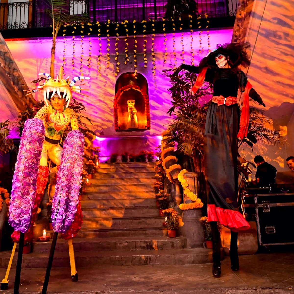 entrada zanqueros evento dia de muertos ihg activacion de marca activación marca